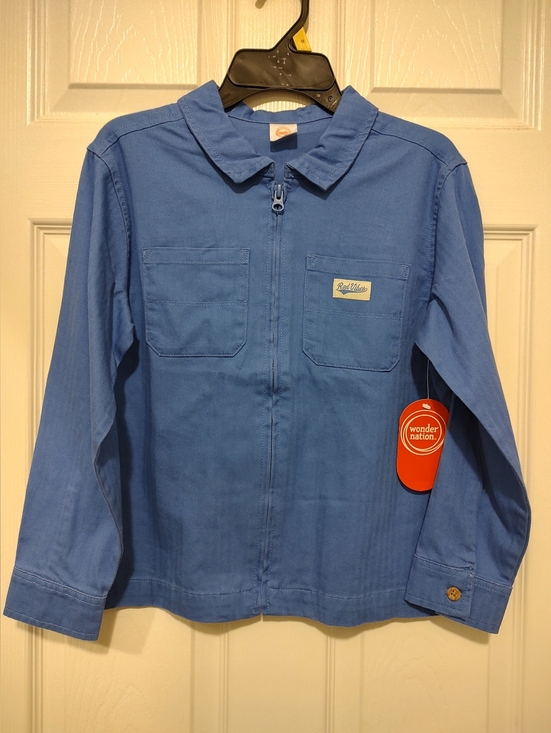 wonder nation Other - Wonder nation Blue Lightweight Zip-Up Jean Jacket